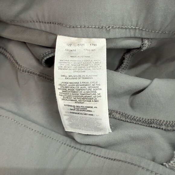 Columbia Anytime Gray Casual Nylon Stretch Hiking Shorts AK0418 Womens sz Large - Picture 4 of 9